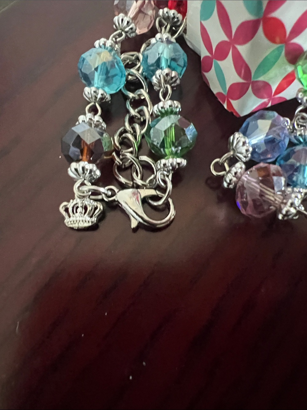 Premier Designs Multicolored Faceted Necklace - Picture 3 of 6